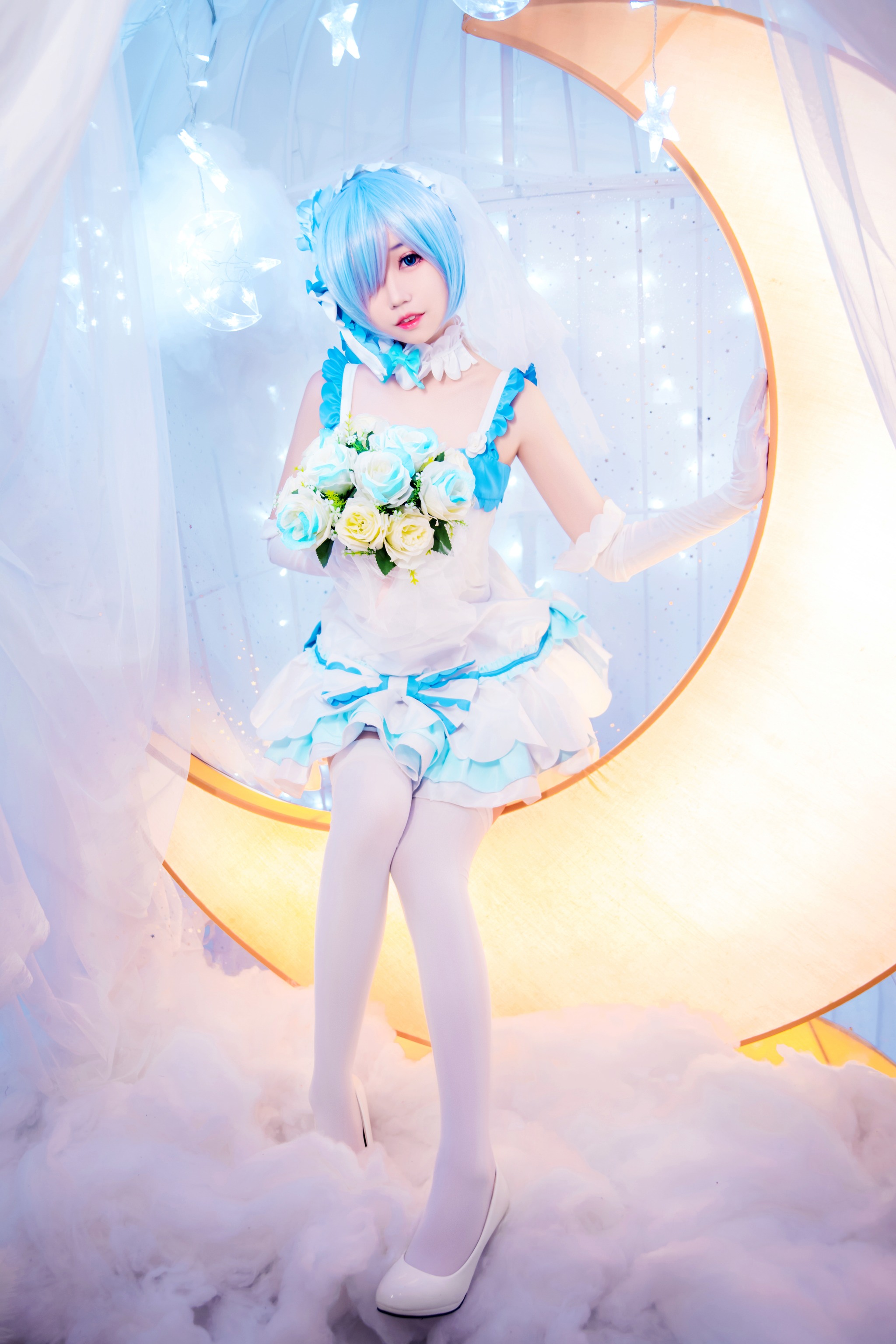 猫君君 - NO.026 _MaoJun 蕾姆花嫁[38P]-XikXak